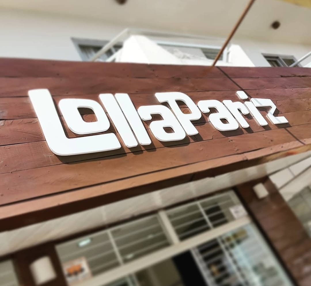 Letreiros de PVC - LollaPani